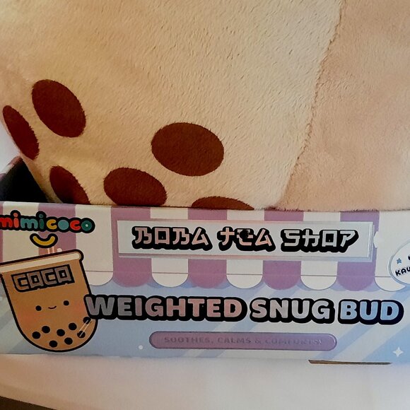 MImicoco Boba Teashop Weighted Snug Bud. Soothbes , Calmes and Comfort - Picture 4 of 9